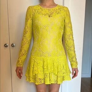 BCBG Yellow Dress